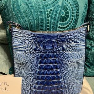 Brahmin Katie Electric Blue Ombre